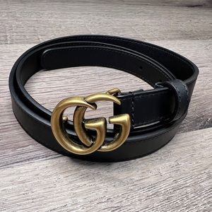 Women’s Gucci belt- thin strap